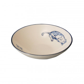 M0215 DESIGN ねこ平鉢