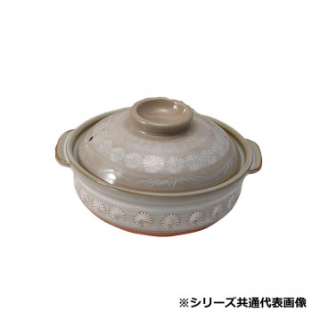 M3005 三島 8号鍋 萬古焼