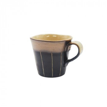 M5311 マグカップ 金彩十草 黒 和食器