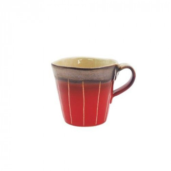 M5312 マグカップ 金彩十草 赤 和食器