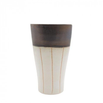 M5315 ビアカップ(L) 金彩十草 白 和食器