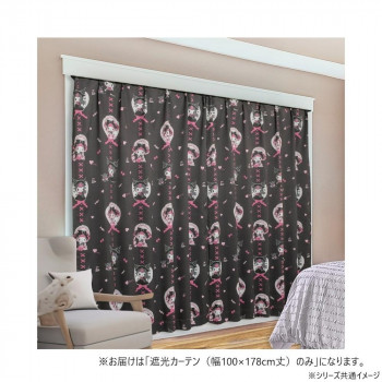 サンリオ クロミ マイメロディ 遮光カーテン 幅100×178cm丈 SB-685-S