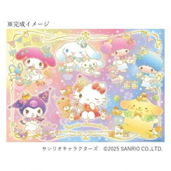 ビバリー ジグソーパズル サンリオキャラクターズ キラキラおやつタイム 600ピース 600-028
