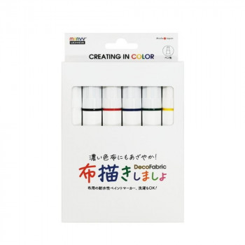 布描きしましょIII 6色Aセット No.223-6A 50223-006A