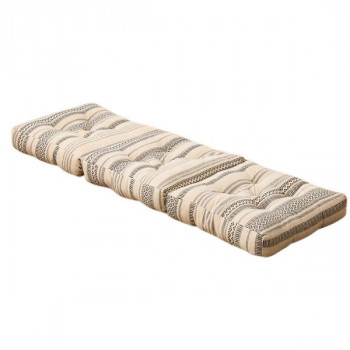 インド綿 ごろ寝クッション テラ 約50×150cm BK 270100221