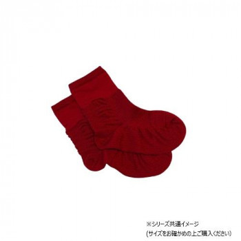 足もと日和 Azetuck 転ばぬ先ソックス 25～26cm 赤