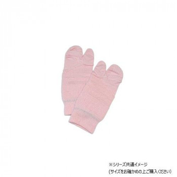 足もとリセット Azetuck 母趾外反対策くつ下(通常タイプ) 24～25cm ピンク