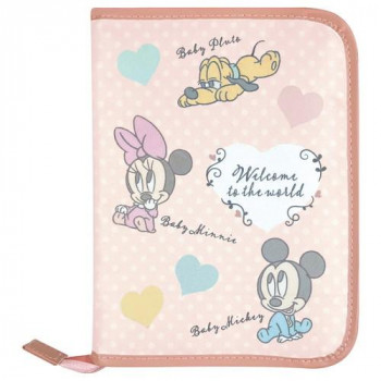 Disney ディズニー ベビーミッキー＆フレンズ ファスナージャバラマルチケース DFJM-2606K