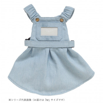 ペット用品 ドッグウェア デニムワンピース Light Blue/ライトブルー Mサイズ DG-DNM02-M