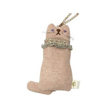 gnocco(ニョッコ) エコバッグマスコットポーチ ピンク 猫 EB21-CT-1PK