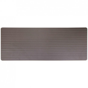 ズボラ 拭ける キッチンマット 120 ブラウン 約45×120×0.5cm　ヨコズナクリエーション