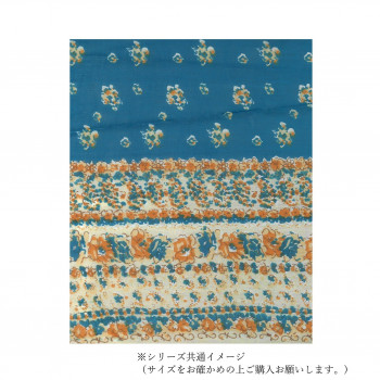 jou jou lier ジュジュリエ　flower　のれん　85　NAVY　GRK1565