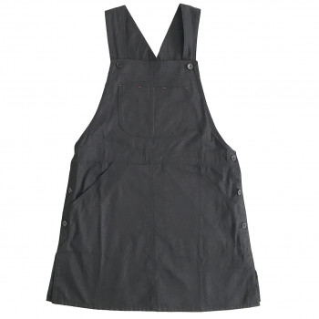 PAGE ONE ページワン　チノサロペットエプロン　07　BLACK　GAP9940