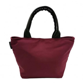 jou jou lier ジュジュリエ　合皮ハンドルミニトート　25　BORDEAUX　GBG2095