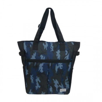 イコマ創芸 BODY WOLF ラージトートバッグ 約20L ブルー迷彩 BW-4