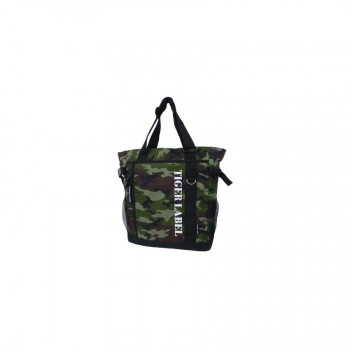 イコマ創芸 TIGER LABEL リュックトートバッグ 2WAY 約17L グリーン迷彩 TL-35