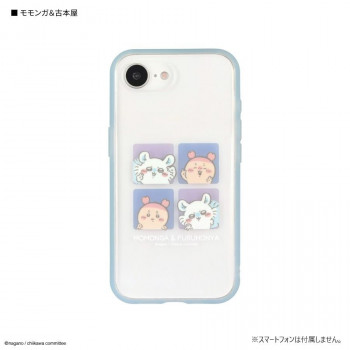 ちいかわ IIIIfit Clear iPhone16e 対応 ケース モモンガ＆古本屋 CK-69D