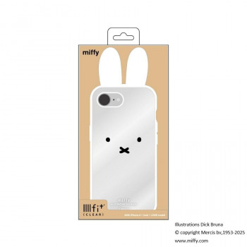ミッフィー フレーム IIIIfit Clear iPhone16e 対応 ケース MF-577A