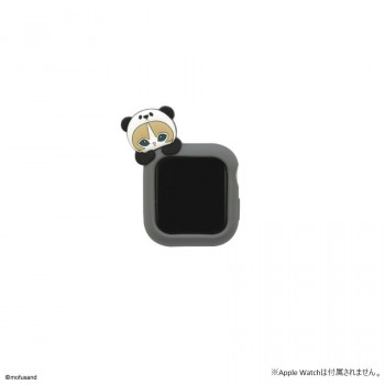 mofusand Apple Watch 41/40mm 対応 シリコンケース パンダにゃん MOFU-76B