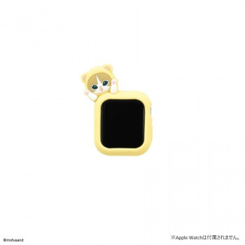 mofusand Apple Watch 41/40mm 対応 シリコンケース くまにゃん MOFU-76C
