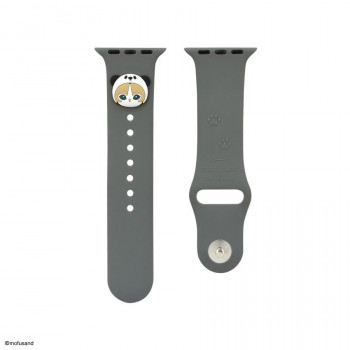 mofusand Apple Watch 42/41/40/38mm対応シリコンバンド パンダにゃん MOFU-77B