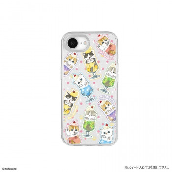 mofusand Camera Frame iPhone 16e 対応 ケース クリームソーダにゃん MOFU-88B