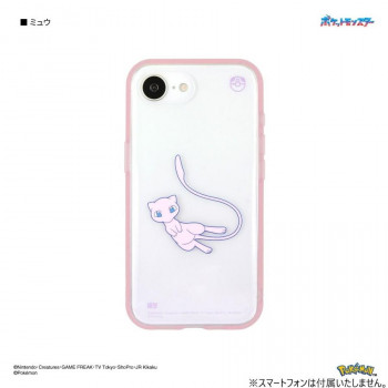 ポケットモンスター IIIIfit Clear iPhone16e 対応 ケース ミュウ POKE-977D