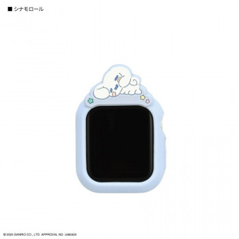 サンリオキャラクターズ Apple Watch 41/40mm 対応シリコンケース シナモロール SANG-543CN