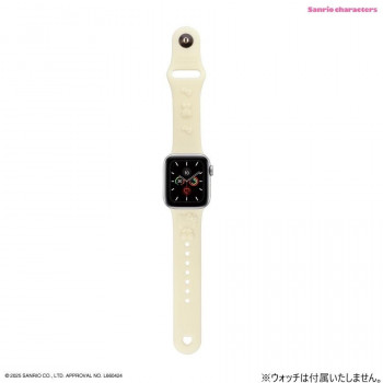 サンリオキャラクターズ Apple Watch 42～38mm対応シリコンバンド ハローキティ SANG-544KT