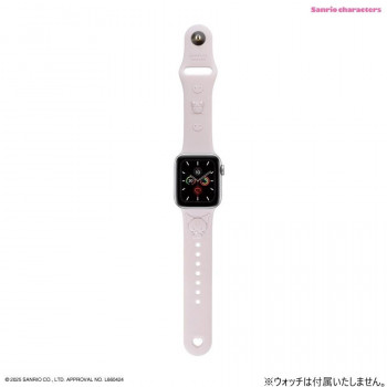 サンリオキャラクターズ Apple Watch 42～38mm対応シリコンバンド クロミ SANG-544KU