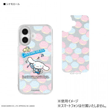 サンリオキャラクターズ Camera Frame iPhone 16e 対応ケース シナモロール SANG-562CN