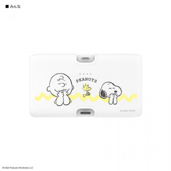 ピーナッツ スヌーピー Type-C コネクタ付き リチウムイオン充電器 4000mAh みんな SNGG-93C