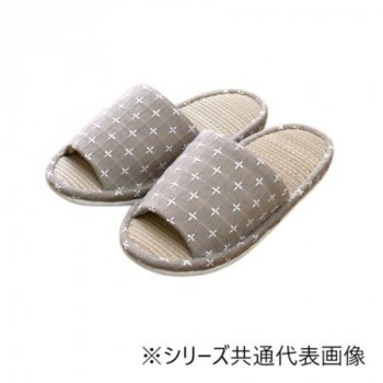 ルームシューズ 「詩織」 ベージュ M 1260251021202