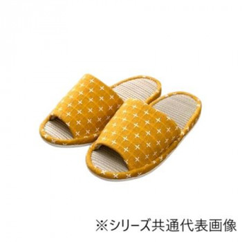 ルームシューズ 「詩織」 イエロー M 1260251291202