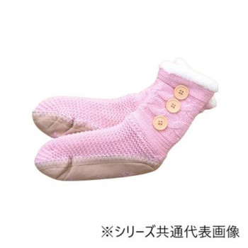 ルームシューズ SOX-202 ピンク フリー 1260100221502