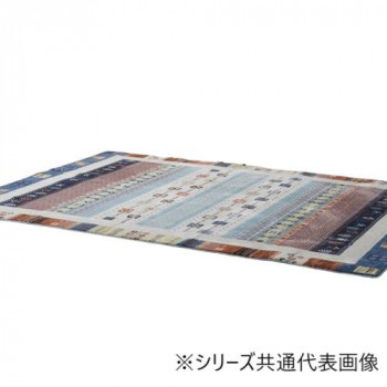 カーペット 「パシオン」 ネイビー 185×185cm 1273190192401