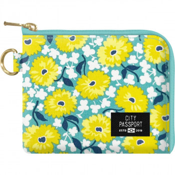 スイッチスタンス CITYPASSPORT パスケース Moda Flower モダフラワー サックス 7123SA