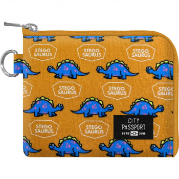 スイッチスタンス CITYPASSPORT パスケース Dinosau ダイナソー(恐竜) オレンジ 7126OR