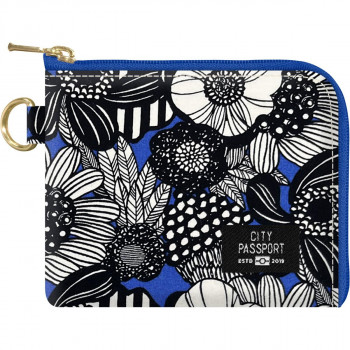 スイッチスタンス CITYPASSPORT パスケース Art Flower アートフラワー ブルー 7140BL