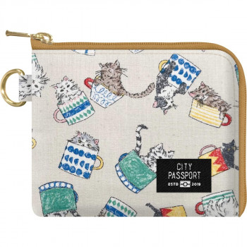 スイッチスタンス CITYPASSPORT パスケース Neko ネコ ホワイト 7147WH
