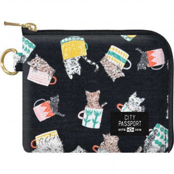 スイッチスタンス CITYPASSPORT パスケース Neko ネコ ブラック 7147BK