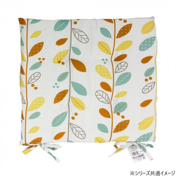 プリントシートクッション わかば 40×40cm OR・オレンジ 5878