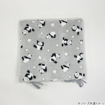 パンダクッション(フランネル) シート 40×40cm GY・グレー 5932