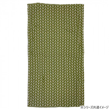 長座布団カバー 68×120cm シラカバ グリーン 5927