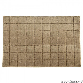 日本製 抗菌防臭＆吸水速乾バスマット レチカータ LLサイズ 60×90cm BE・ベージュ 2359