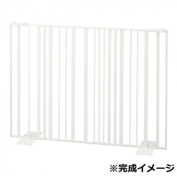 セトクラフト Pet gate ペットゲート 80 ストライプ ミルク S23-0647