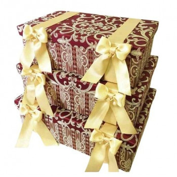 ジェニファーテイラー ポインセチア BOX3Pセット Poinsettia/RE 32718BX