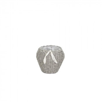 村田屋産業 PPラタンポットカバー S Lightgray 30011