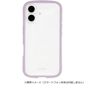 Chrome-CLEAR iPhone17専用背面型ケース Cocoa/ココア iP25-61-CHC10