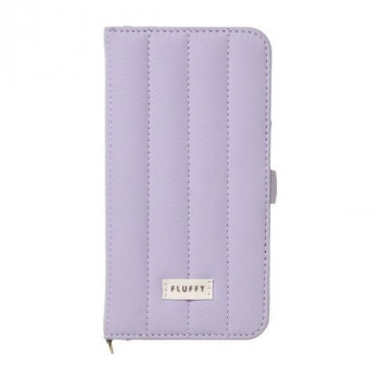 FLUFFY iPhone17専用手帳型ケース Lilac/ライラック iP25-61-FFY04